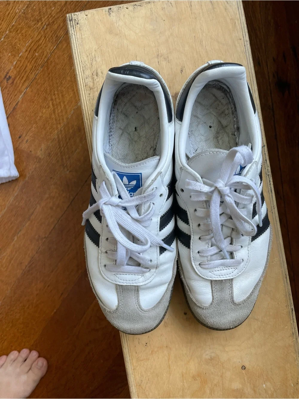 adidas Originals White Black Women's Sneakers